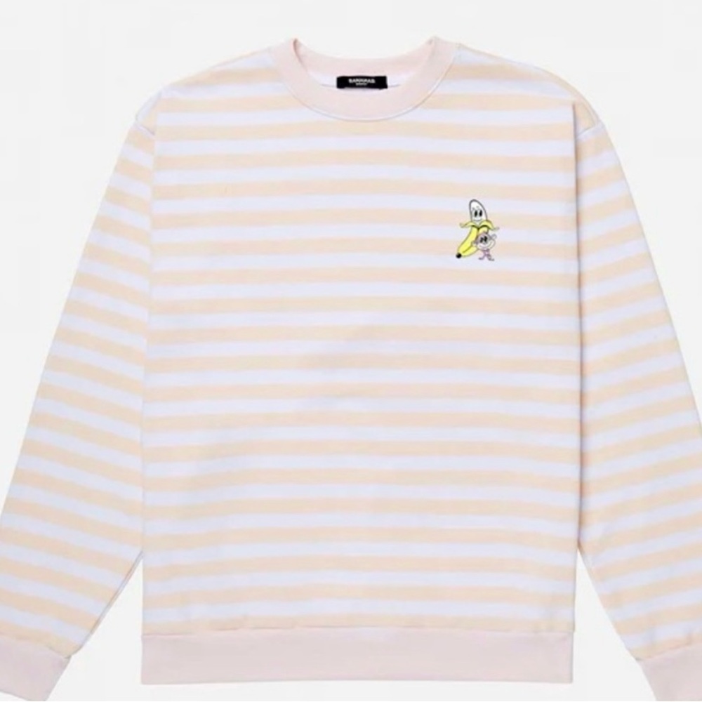 Bananas‎ Monkey Women’s “Earn Your Stripes” Graphic T-Shirt Size Medium